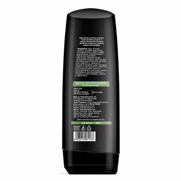 Nisha Healthy & Shiny Conditioner 180Ml | With Avocado & Brahmi Oils | For Healthy Strong Hair