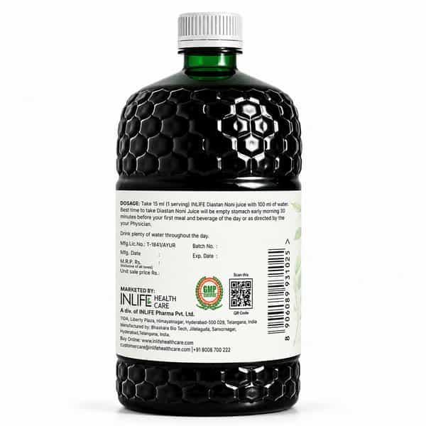 Inlife Diastan Noni For Diabetic Care Juice Concentrate Gymnema And Other Powerful Herbs - 1Litre