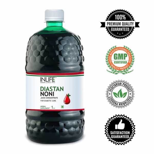Inlife Diastan Noni For Diabetic Care Juice Concentrate Gymnema And Other Powerful Herbs - 1Litre