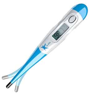 K-life Fdt-101 Flexible Tip Digital Fever Check Thermometer For Kids Adults & Babies (white Blue)