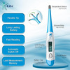 K-Life Fdt-101 Flexible Tip Digital Fever Check Thermometer For Kids Adults & Babies (White Blue)