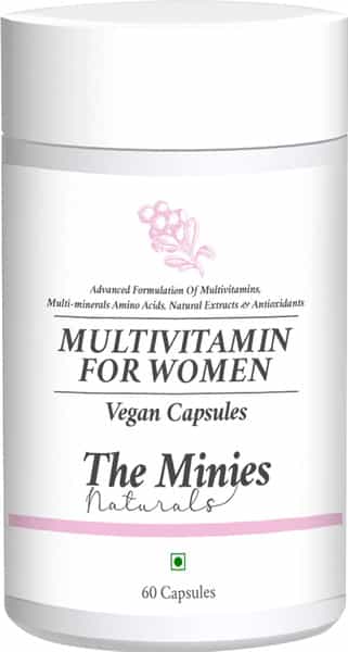 Minies Naturals Multivitamins For Women Vegan Capsules