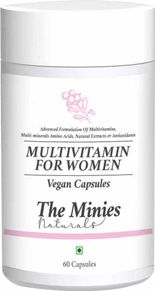 Minies Naturals Multivitamins For Women Vegan Capsules