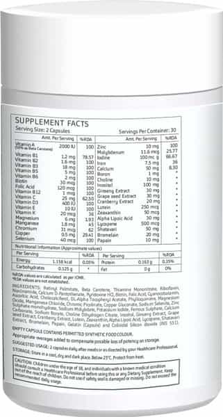 Minies Naturals Multivitamins For Women Vegan Capsules