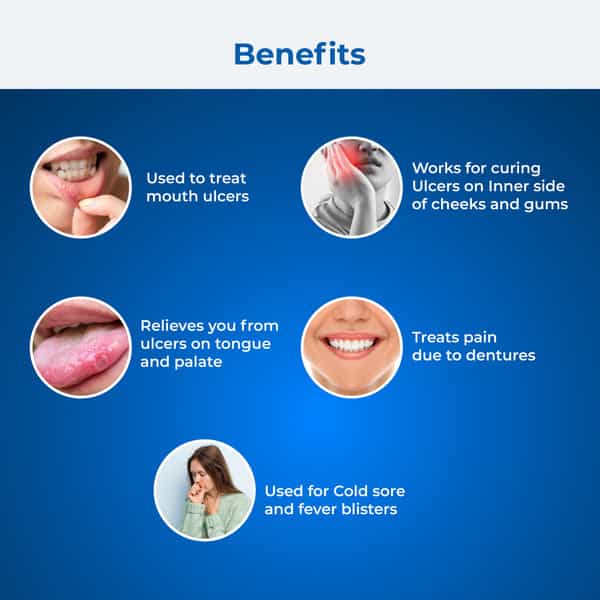 Ulfree Mouth Ulcer Gel Pack Of 5