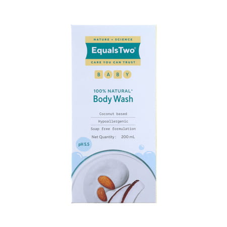 Equalstwo Two-In-One Baby Body Wash 200 Ml