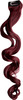 Streak Street Red Wine Burgundy Curly Clip-On Strands