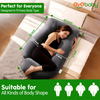 Oyo Baby Pregnancy Pillows For Sleeping J-Shape Full Body Pillow With Velvet Cover (Grey)