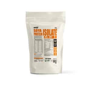 Nutrija Soya Protein Isolate 90% With Added Digestive Enzymes - 2lbs (caffe Mocha)