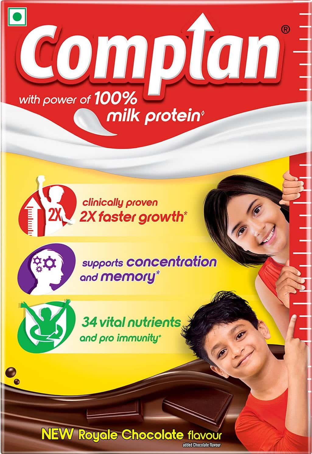 Complan Nutrition Drink New Royale Chocolate Box 500 Gm