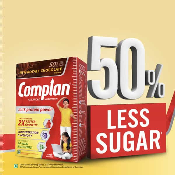 Complan Nutrition Drink New Royale Chocolate Box 500 Gm