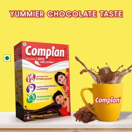 Complan Nutrition Drink New Royale Chocolate Box 500 Gm