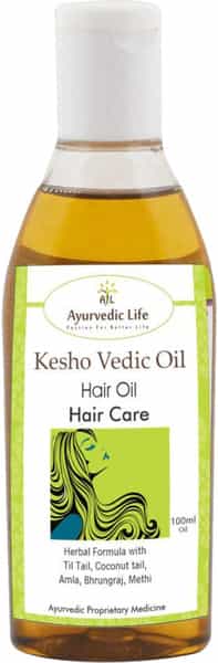 Al-Ayurvedic Life Kesho Vedic Hair Oil 100 Ml Pack Of 4