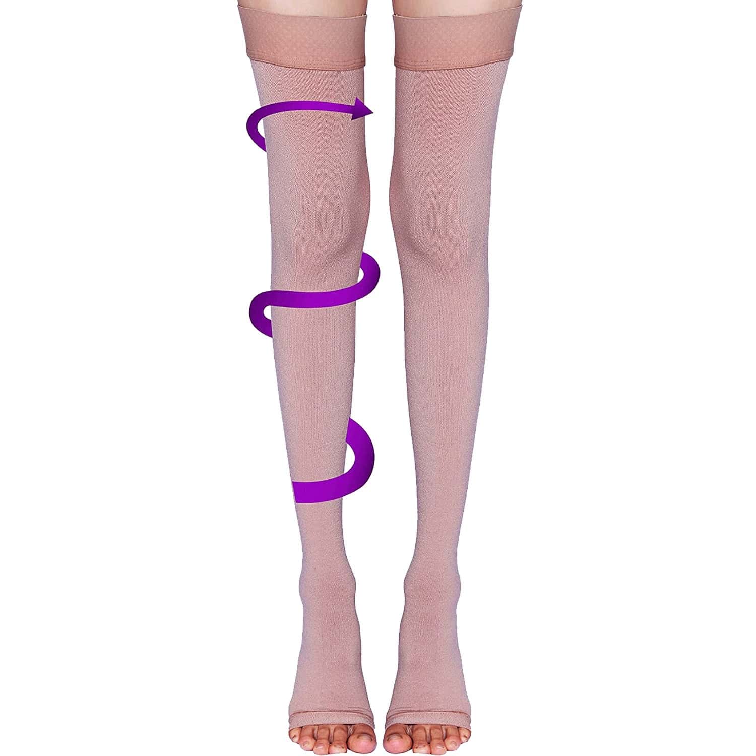 Sorgen Royale Soft Class I Compression Stockings Thigh Length (Xxl)