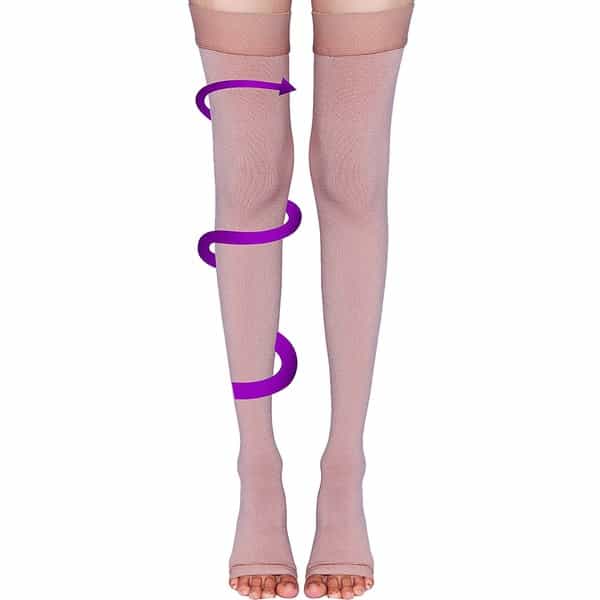 Sorgen Royale Soft Class I Compression Stockings Thigh Length (Xxl)