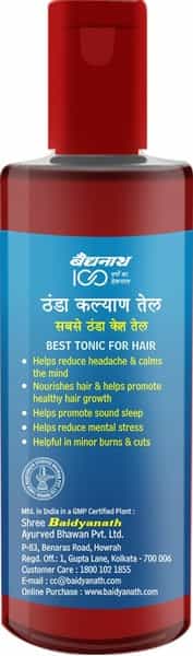 Baidyanath Thanda Kalyan Tel - 200 Ml