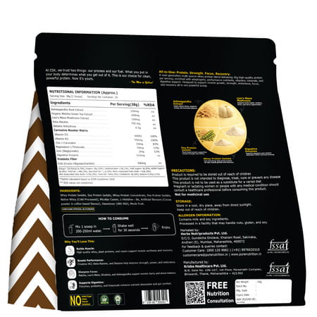 Pure Nutrition Nxtshift Whey Blend Filter Coffee | 26G Protein Multi-Source Formula 1 Kg