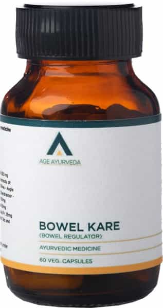 Age Ayurveda Bowel Kare Care - 60 Vegetable Capsules (Pack Of 2)