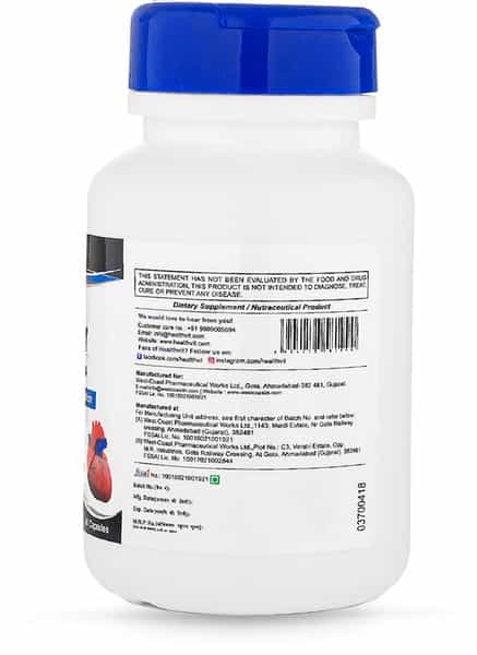 Healthvit High Absorption Co-Qvit Coenzyme Q10 - 200Mg - 60 Capsules