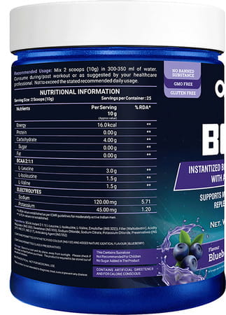 Onelife Bcaa Blueberry - 250gm