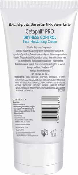 Cetaphil Pro Dryness Control Face Moisturizing Cream 50Ml
