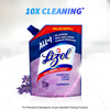 Lizol All In 1 Disinfectant Surface & Floor Cleaner Refill Pack - Lavender Kills 99.9% Germs 1.8 L