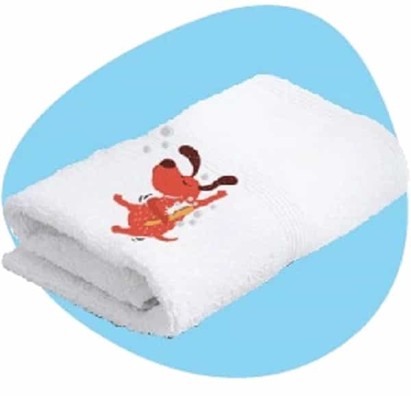 Captain Zack Cotton Signature Bath Towel For Dogs Cats And Humans 250 G