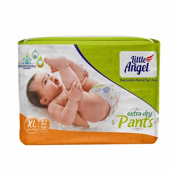 Little Angel Baby Pull Ups X Large Diapers 32