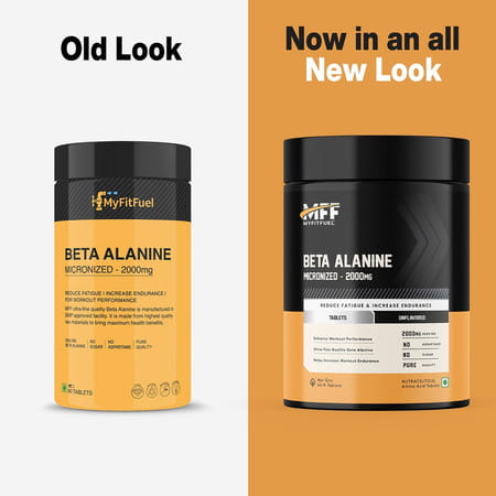 Myfitfuel Beta Alanine (2000 Mg) (60 Tablets)| Amino Acid