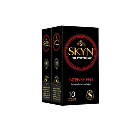 Skyn Intense Feel Premium Condoms Pack Of 20 (10x2 Packs)