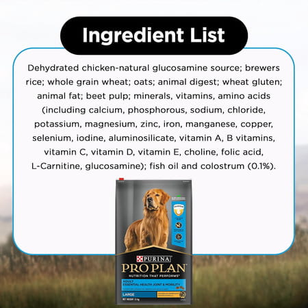 Purina Pro Plan Adult Dog Food For Large Breed Dogs-15kg | Bag