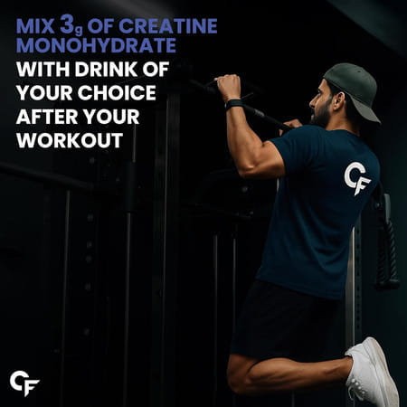 Carbamide Forte Micronized Creatine Powder | For Lean Muscle Volumization | Strength & Energy - 100g