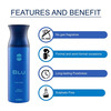 Ajmal Blu Homme | Avid Homme1 Distraction And 1 Magnetize Deodorants Each 200Ml Combo Pack Of 4