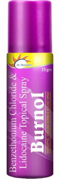 Dr. Morepen Burnol Spray For Burn Relief - 35Gm