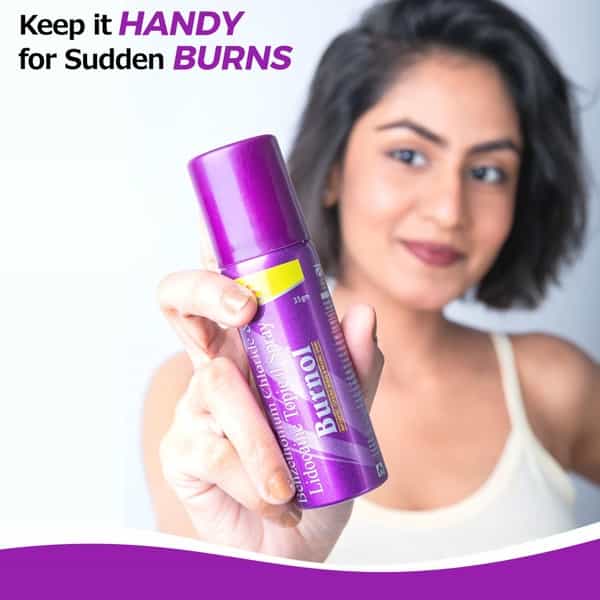 Dr. Morepen Burnol Spray For Burn Relief - 35Gm