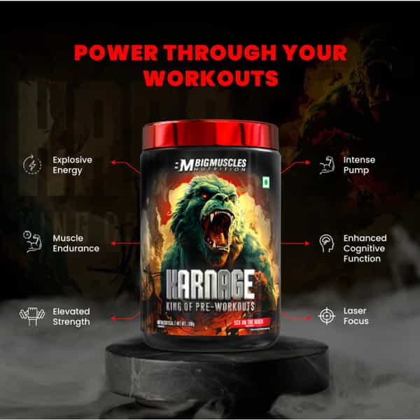 Bigmuscles Nutrition Karnage 300 Grams