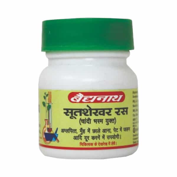 Baidyanath Nagpur Sutshekhar Ras 40 Tablets