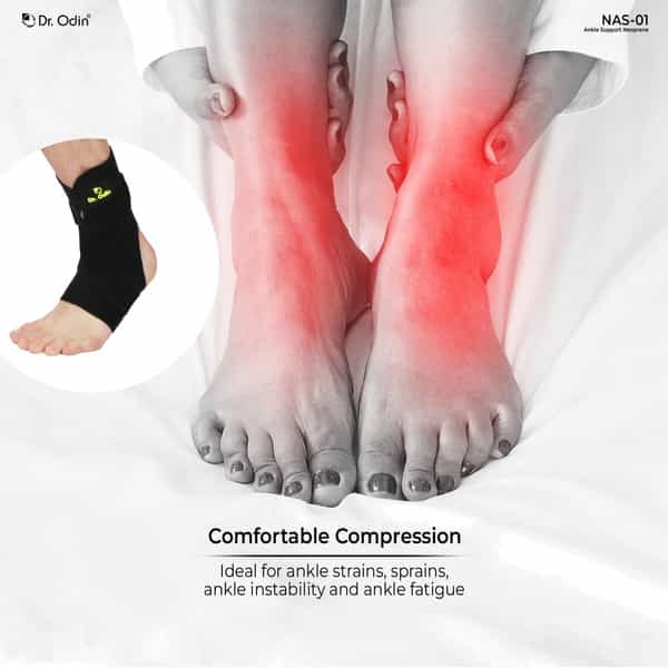 Dr. Odin Neoprene Ankle Support Unparalleled Support | Ankle Stability & Injury Prevention | Medium