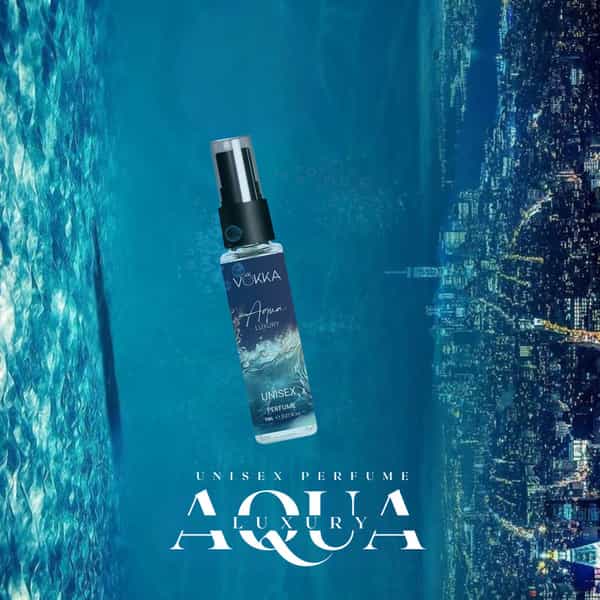 Vokka Pocket Perfume Aqua 8Ml Luxury Long Lasting Perfume For Men & Women | Aqua Woody Musky Notes