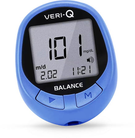 Veriq Glucometer Kit (with 10 Strips)