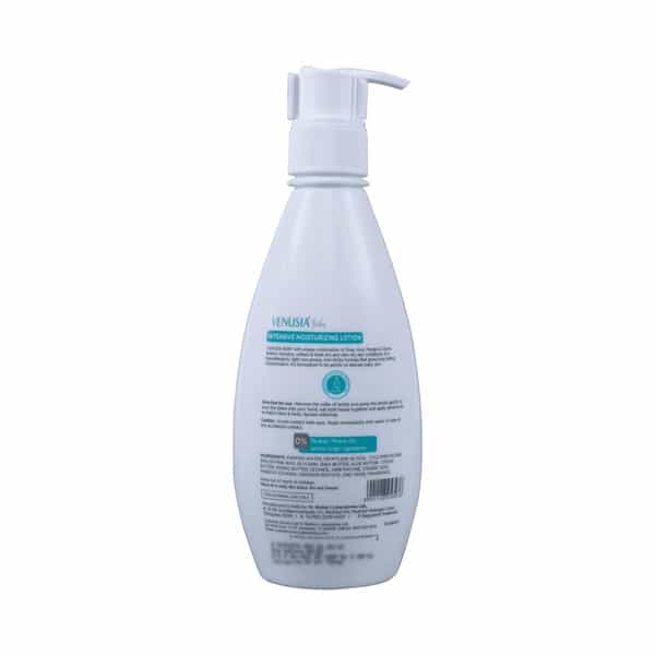 Venusia Baby Intensive Moisturizing Lotion 300Gm & Baby Intensive Moisturizing Cream 75Gm | Combo