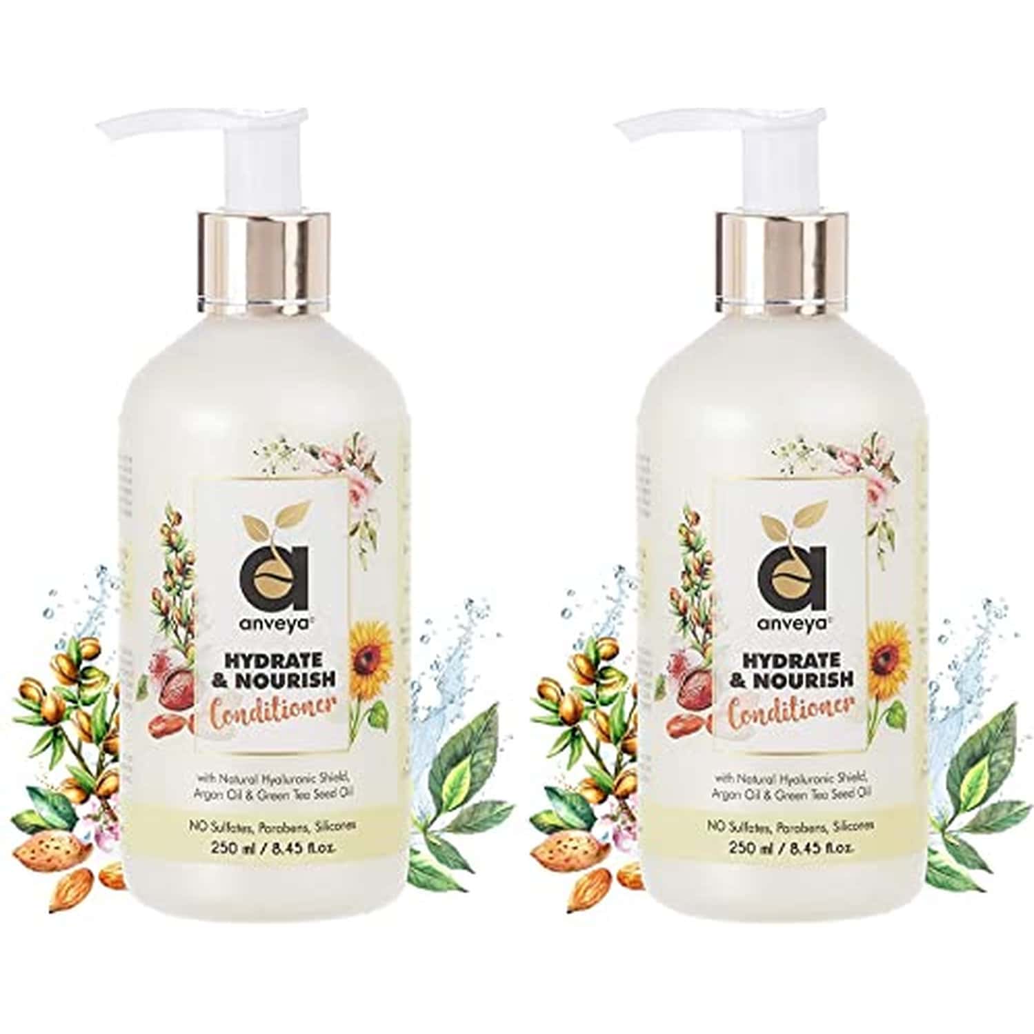 Anveya Hydrate & Nourish Conditioner 250ml X Pack Of 2