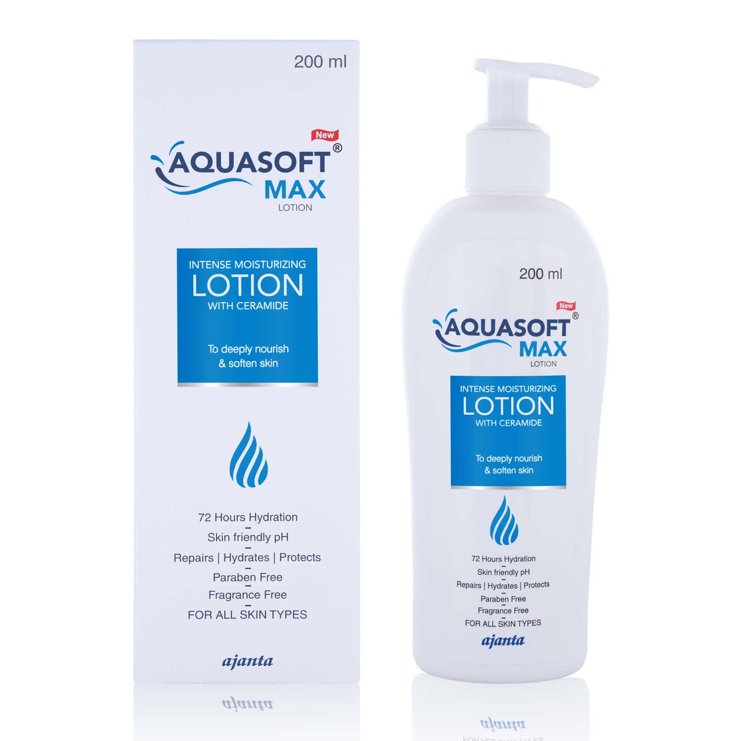 New Aquasoft Max Intense Moisturizing Lotion With Ceramide 200ml