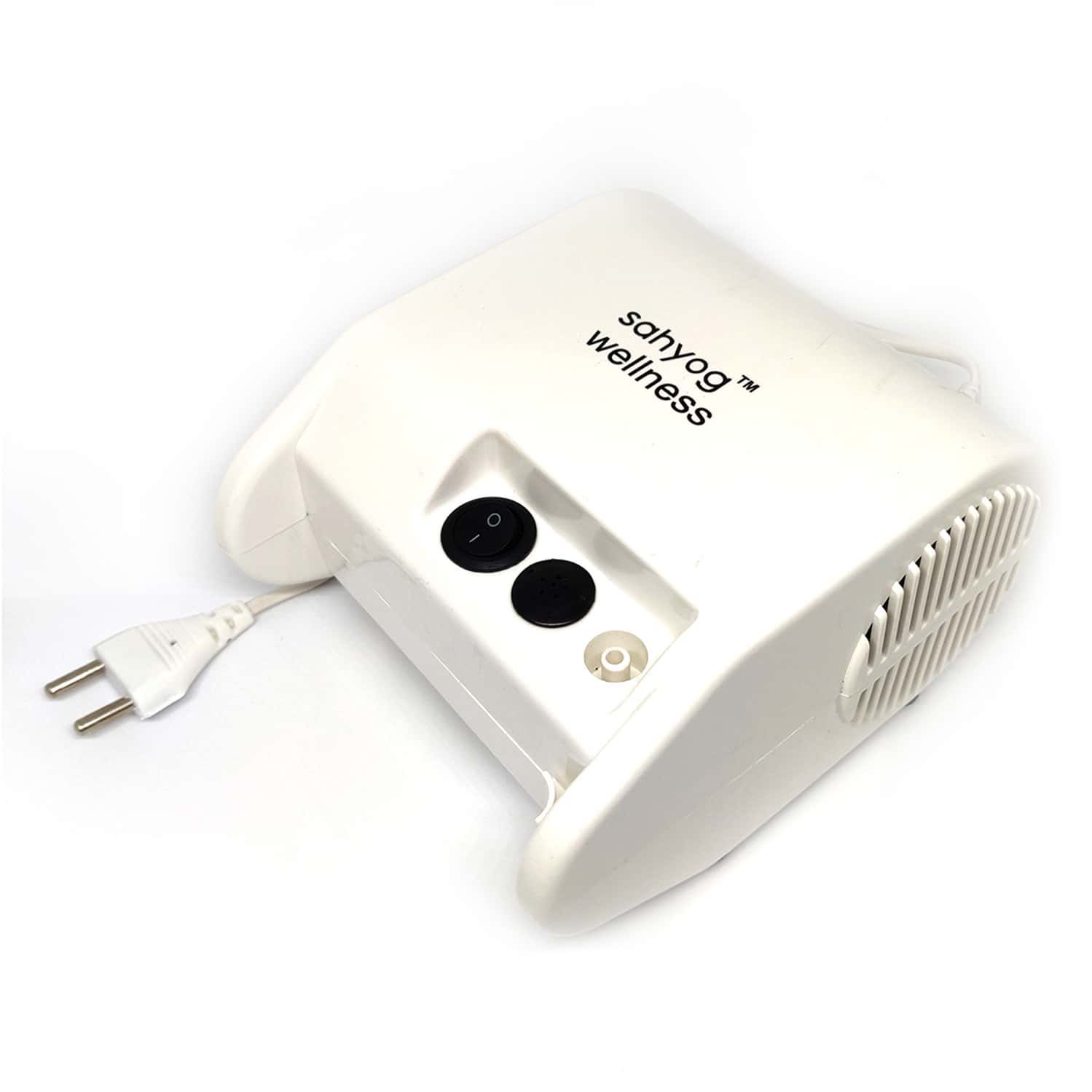 Sahyog Wellness Piston Compressor Nebulizer For Children & Adults With Flow Adjuster (White)