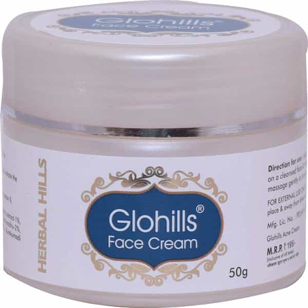 Herbal Hills Glohills Healthy Skin Face Cream 50G (Pack Of 2)