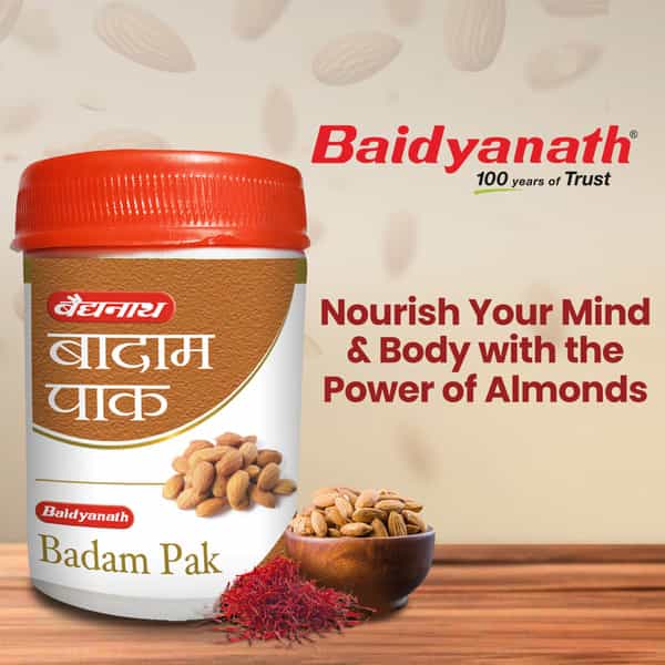 Baidyanath Ayurved Badam Pak 100G | Almond Health Tonic