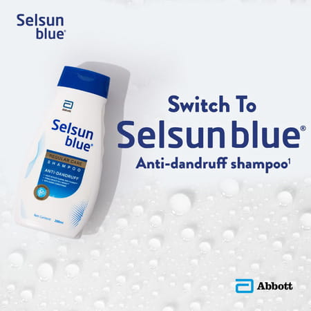 Selsun Blue Regular Care Anti Dandruff Shampoo 200ml