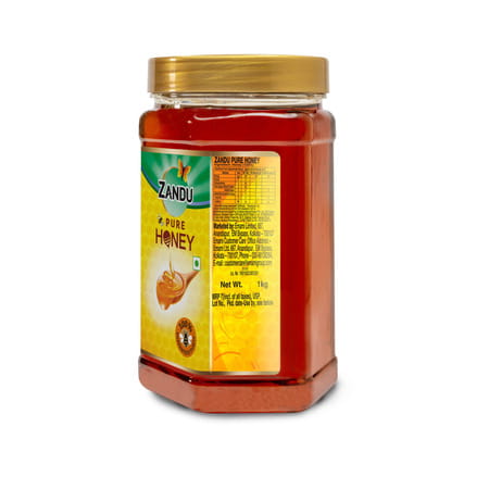 Zandu Pure Honey Health Food Bottle Of 1 Kg