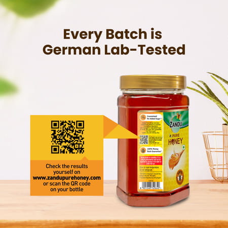 Zandu Pure Honey Health Food Bottle Of 1 Kg
