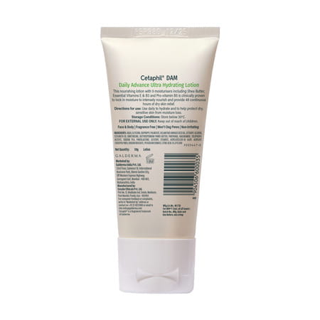 Cetaphil Dam Daily Advance Ultra Hydrating Lotion 50 Gm